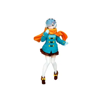 TAITO Rem Zero Starting Life In Another World Winter Outfit 23cm Bonus Gifts