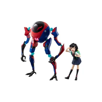 A Thousand Worth Of Practice Spider Man SV Action Parallel Universe Penny Parker With Spider Robot 18cm Scale Figures