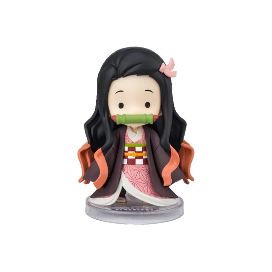 BANDAI Japan Demon Slayer Kimetsu No Yaiba Figuarts Mini Little Nezuko Collectible Pvc Figure-0
