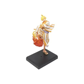 BANPRESTO Sanji Glass Factory One Piece Ichiban Kuji Of Wa No Kuni Figure Bonus Gifts 19cm