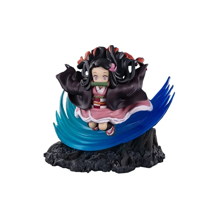 BANDAI Nezuko Kamado Demon Slayer  Kimetsu No Yaiba Scale Figures-0
