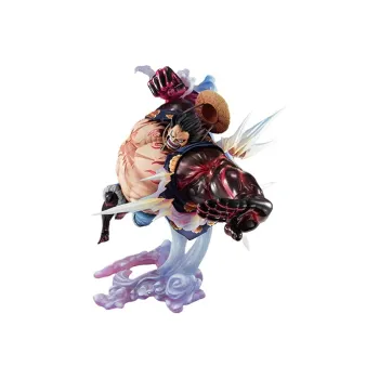 MegaHouse Monkey D. Luffy POPMAX One Piece 4 Speed Bouncy Man Ver.2 Scale Figures