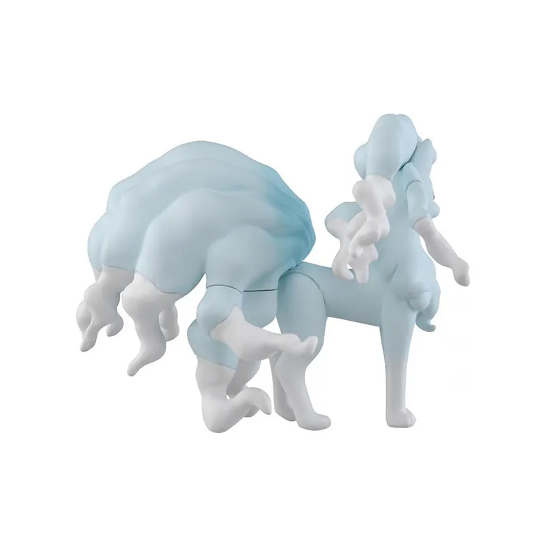 TAKARA TOMY Nine Tails Pokémon Moncolle Ice 11.4cm Scale Figures-2
