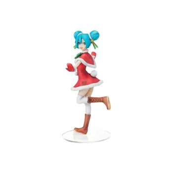 SEGA Hatsune Miku Sega Vocaloid Christmas 2021 Ver. Figure Includes Base Bonus Gifts 24cm
