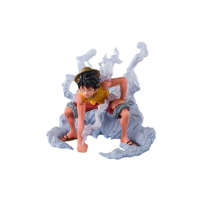 BANDAI Figuarts Zero One Piece Extra Battle Monkey D. Luffy Paramount War Action Figure Yellow-2
