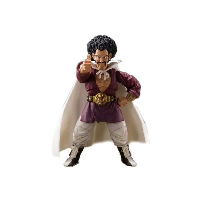 BANDAI S.H.Figuarts Dragon Ball Z Mr. Satan Action Figure Burgandy-2