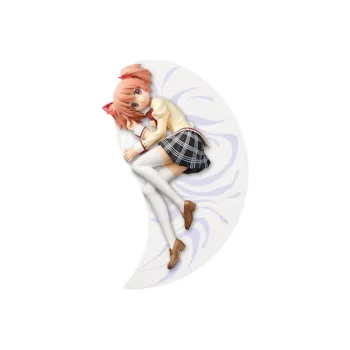 BANPRESTO SQ Series Eyewear Factory Puella Magi Madoka Magica Usami Kyoko Relax Time Squint Version Bonus Gifts 14cm