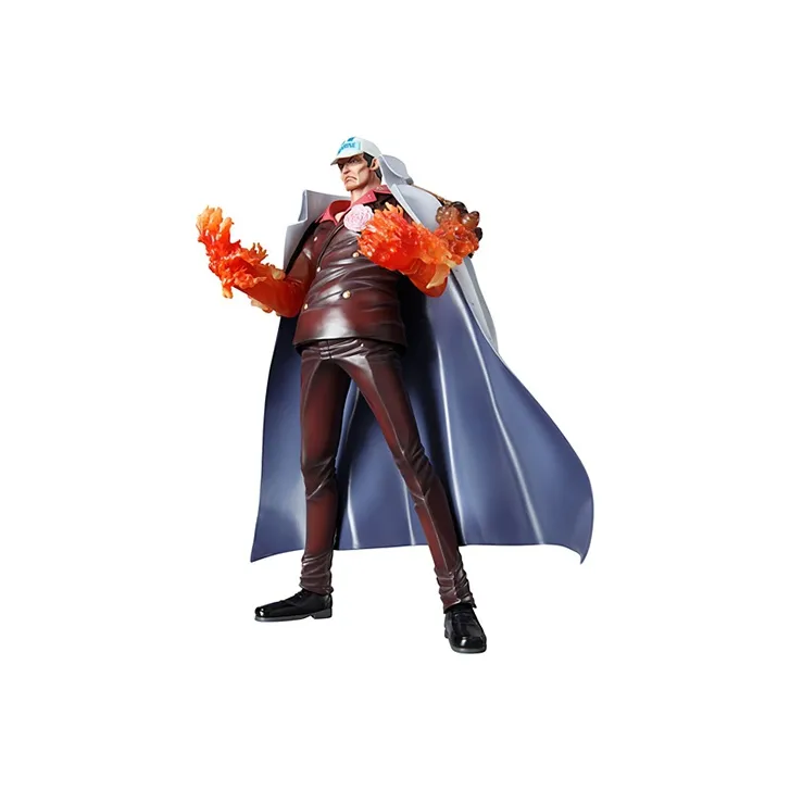 MegaHouse Sakaske Red Dog Figure Limited P.O.P One Piece Marine Headquarters Admiral Akainu Sakazuki Scale Figures 25cm-1