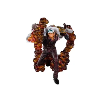 BANDAI Figuarts Zero One Piece The Three Admirals Sakazuki Akainu Action Figure Burgundy