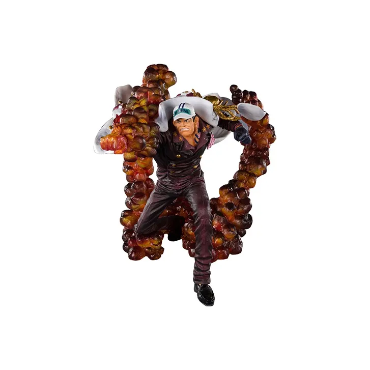 BANDAI Figuarts Zero One Piece The Three Admirals Sakazuki Akainu Action Figure Burgundy-0
