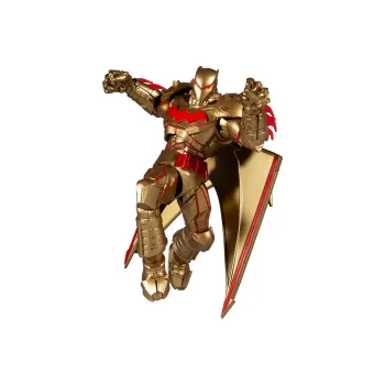 McFARLANE Batman DC Comic Doll Figure Heavy Armor Gold Limited Scale Figure Bonus Gifts