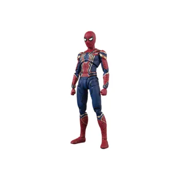 BANDAI Spider Man Bandai S.H.Figuarts The Avengers Infinity War Iron Man Tamashii Stage Figure 14cm Scale Figures