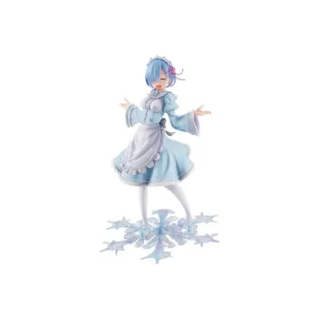 TAITO Rem Zero − Starting Life In Another World Winter Maid Ver. Different-Colored Version Bonus Gifts 27cm