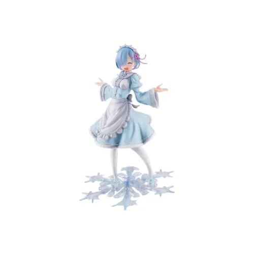 TAITO Rem Zero − Starting Life In Another World Winter Maid Ver. Different-Colored Version Bonus Gifts 27cm
