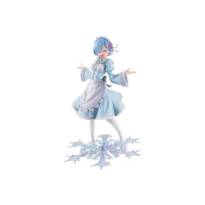 TAITO Rem Zero − Starting Life In Another World Winter Maid Ver. Different Colored Version Bonus Gifts 27cm-0