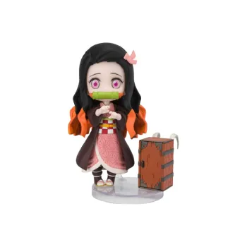 BANDAI Nezuko Kamado Bandai Zero Mini Demon Slayer  Kimetsu No Yaiba Nezuko 9cm Scale Figures