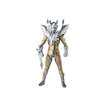 BANDAI Ultraman Zero S.h.figuarts Ultraman Galaxy Fighting Ultimate Saito Shining Type Scale Figures 15cm