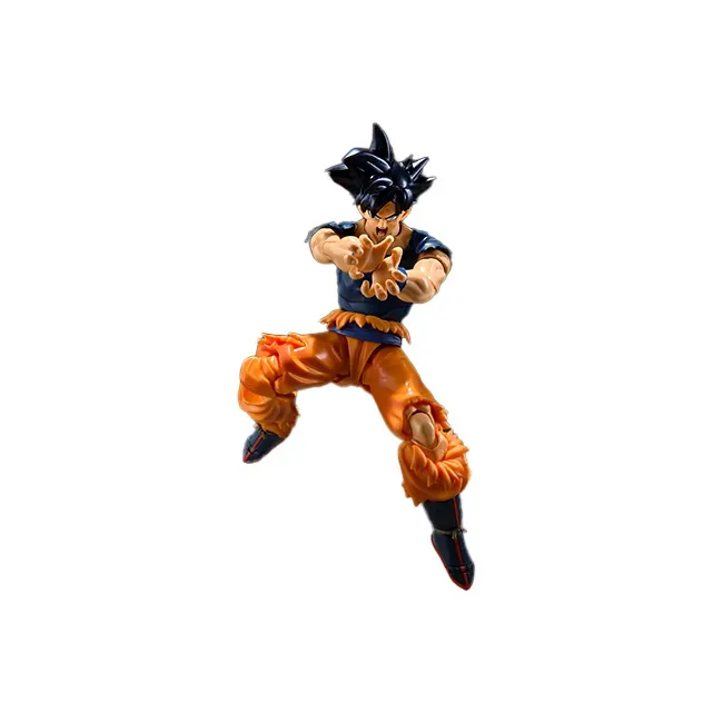 BANDAI Sun Wukong Bandai PB Limited SHF Dragon Ball Super Kaioken Go Partially Shaped Action Figure Scale Figures-3