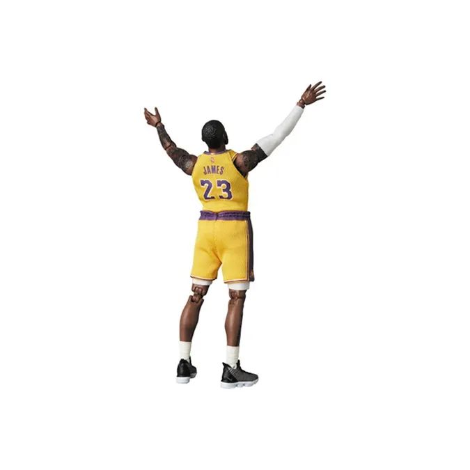 Mafex Nba La Lakers Lebron James Action Figure-2