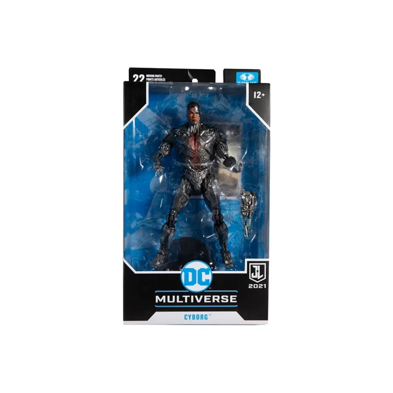McFARLANE Cyborg Justice League The Flash 2021 Zack Snyder Director's Cut Bonus Gifts-6