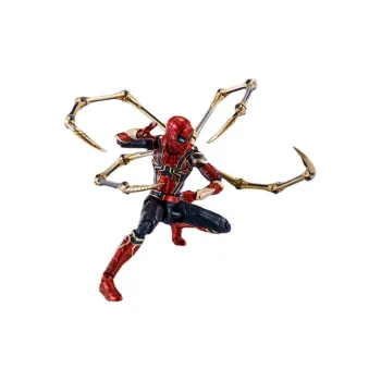 BANDAI SHF Marvel The Avengers Spider Man 3  No Way Home Iron Armor Action Figures