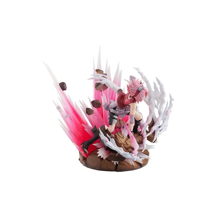 MegaHouse Sakura Haruno Naruto Shippuden Ver.3 Scale Figures 27cm-0