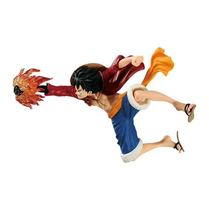 BANPRESTO Monkey D. Luffy Glass Factory One Piece Fire Cannon & 4th Gear Snake Man Bonus Gift Scale Figures-1