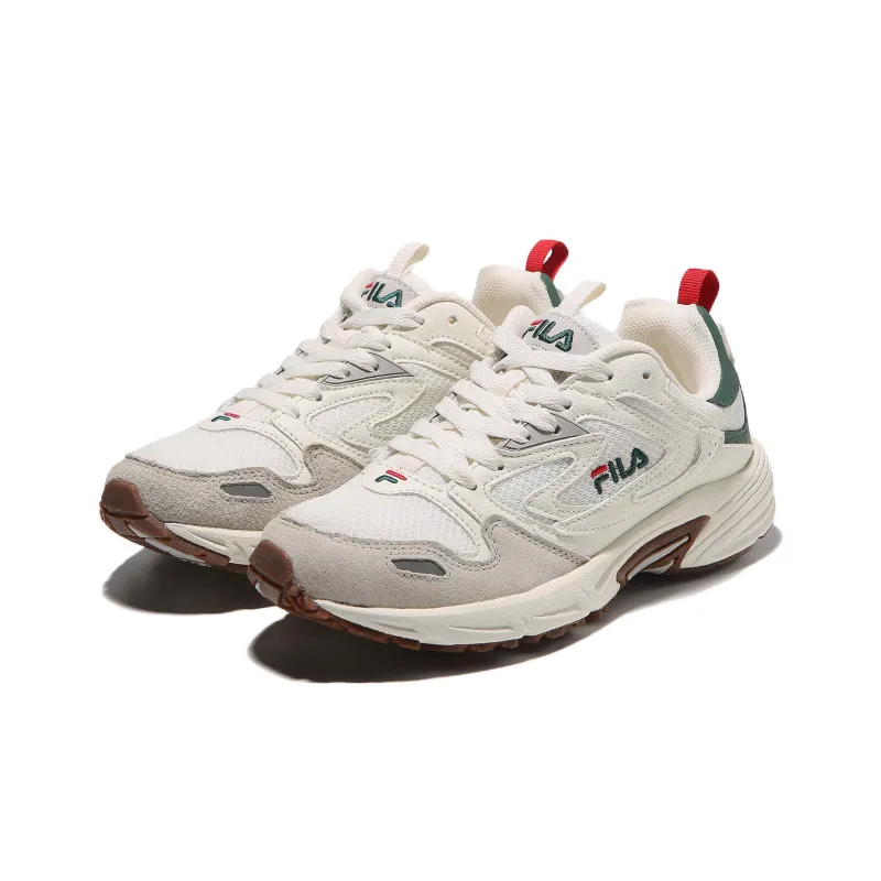 FILA Katmai Katmai Low-Top Running Shoes Men's White Green Korean Style-2