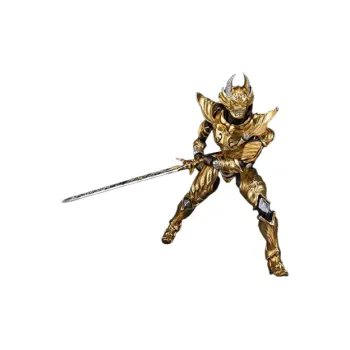 BANDAI Soul Limited Shf Kiba Garo Gold Knight Kiba Flowing Fangs Gold Ver. Action Figures