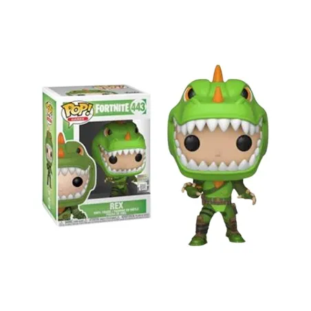 Funko Pop! Games Fortnite Rex Glow Target Exclusive Figure #443-0