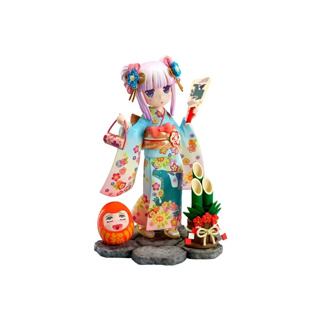 F NEX Kanna Kamui Miss Kobayashi's Dragon Maid Clear Ver. 17cm Bonus Gifts-0