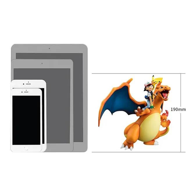 MegaHouse Pikachu G.e.m Pokémon Charizard && Ash Toy Scale Figures-4