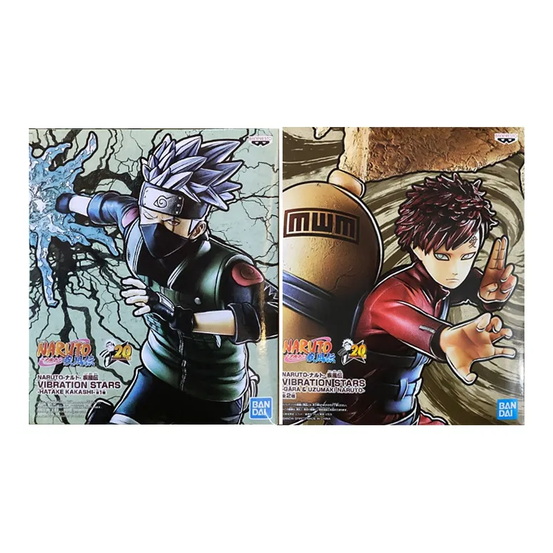 BANPRESTO Kakashi Hatake Glasses Factory Naruto Shippuden  Vibration Stars Gaara Bonus Gift Scale Figures-1