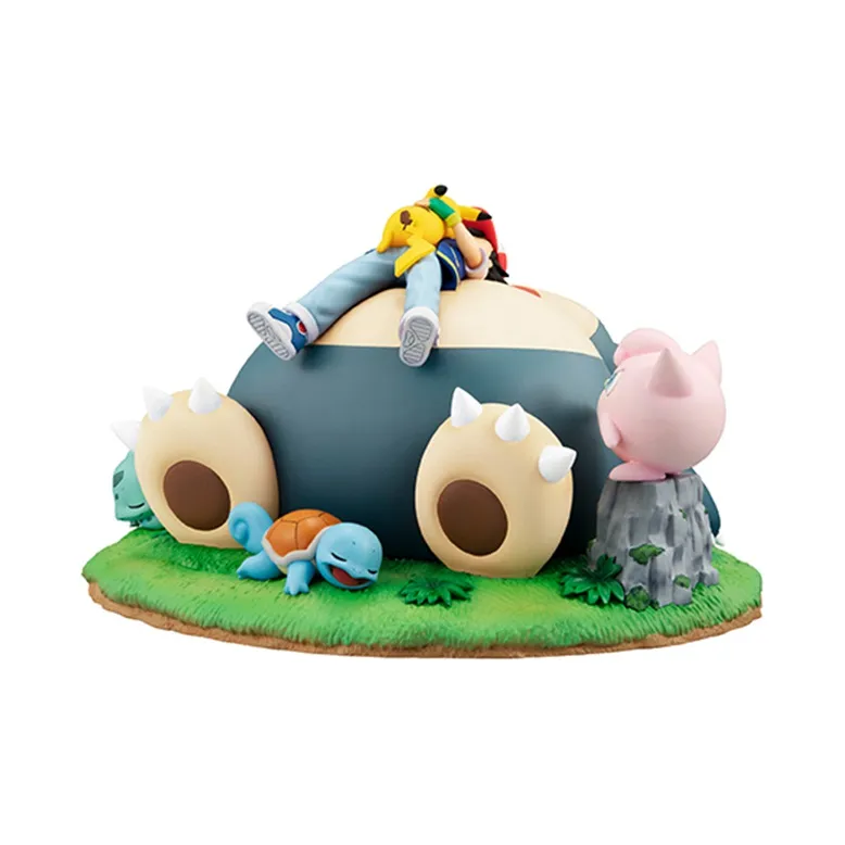 MegaHouse Snorlax Sprig Pokémon Good Night Scale Figures-2