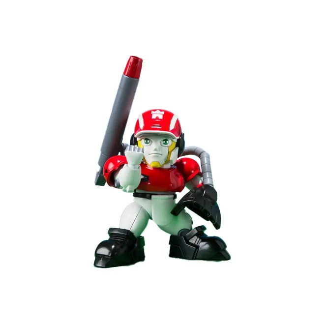 BANDAI Bandai Super Alloy Storm Warrior Invincible Silver Fortress Ace Gun Marine Corps Scale Figures-0