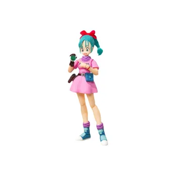 BANDAI S.H.Figuarts Dragon Ball Bulma Adventure Begins Action Figure Pink