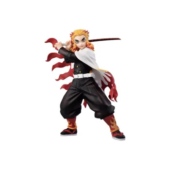 BANDAI Kyojuro Rengoku Bandai Ichiban Kuji Demon Slayer  Kimetsu No Yaiba Infinite Train Zenitsu Gyoji Scale Figures