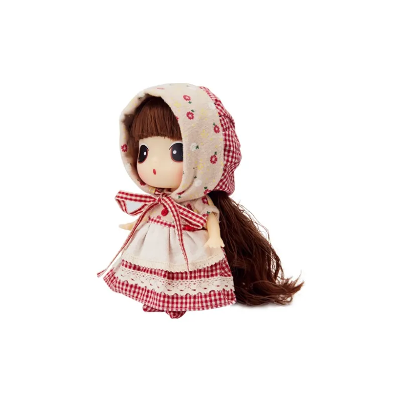 Ddung Winter Camellia Floral Dress In Pastoral Style Doll 18cm Ball Jointed Dolls-1