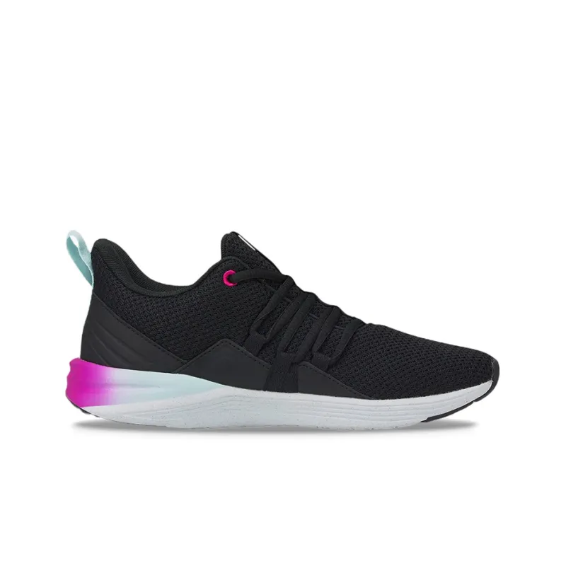 PUMA Better Foam Prowl Alt Fade Low-Top Running Shoes Women's Black Purple-1