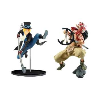 BANPRESTO Sabo Glass Factory One Piece The Final Battle 2 Usopp & Bonus Gift Scale Figures