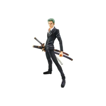 MegaHouse Roronoa Zoro Pop One Piece Strong Edition Zoro Ver. 2 Scale Figures 19cm