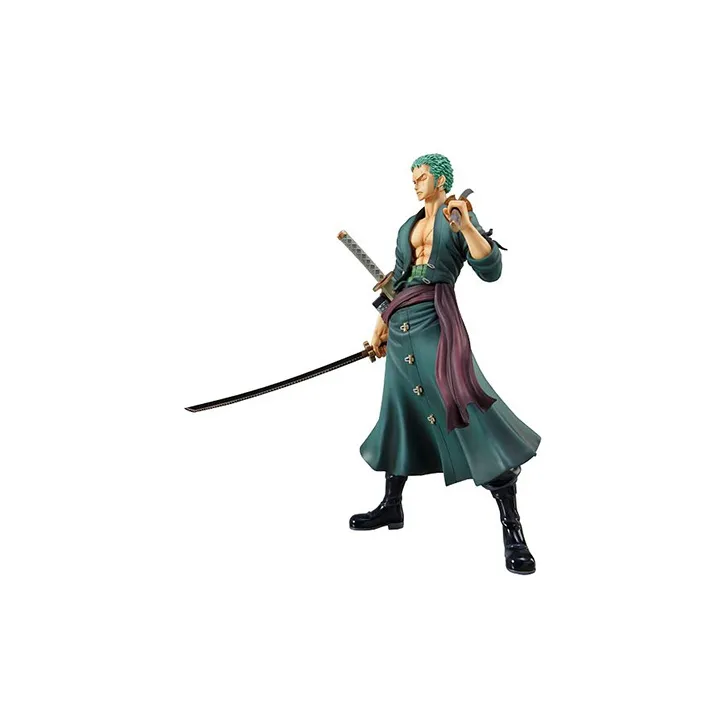 MegaHouse Roronoa Zoro Pop One Piece Sailing Again Zoro Scale Figures 23cm-4