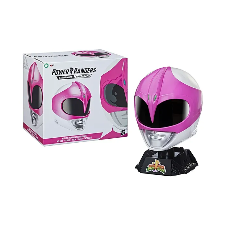 Hasbro Power Rangers Super Hero Team, Dino Thunder Team, Helmet Scale Figures-0