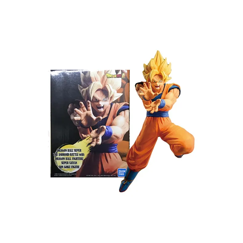 BANPRESTO Sun Wukong Glasses Factory Limited Artificial Human War Super Saiyan Bonus Gift 19cm Scale Figures-3