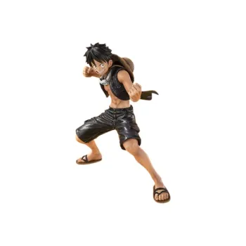 BANDAI Monkey D. Luffy Figuarts Zero One Piece, Luffy One Piece Film Gold Ver Scale Figures