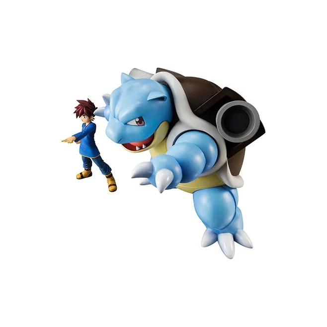 MegaHouse Water Arrow Turtle G.e.m. Pokémon Satoshi Tajiri 17cm Scale Figures-2
