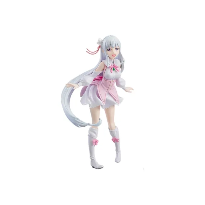 GSC Emilia Pop Up Parade Re  Zero Starting Life In Another World Snow Memories Scale Figures 16.5cm-0