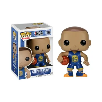 Funko Pop! Sports Nba Stephen Curry Blue Jersey Figure #19