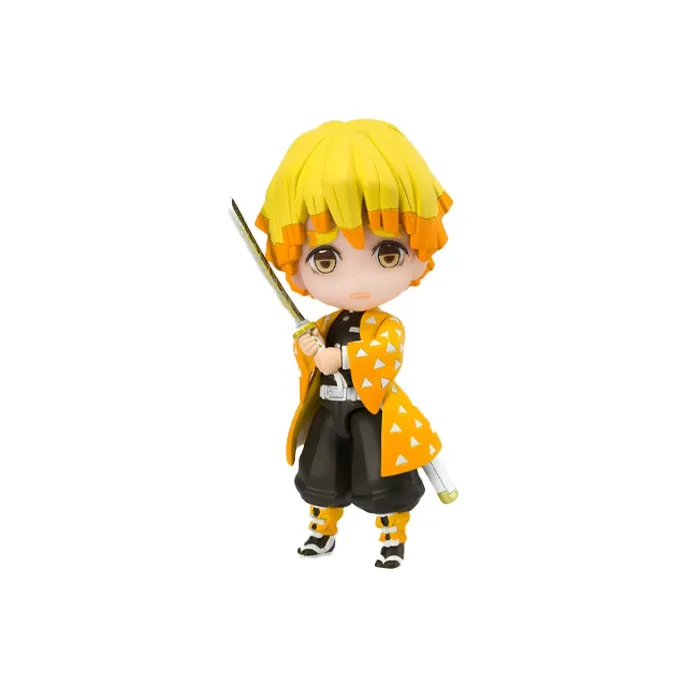 BANDAI Zenitsu Agatsuma Bandai Zero Mini Demon Slayer  Kimetsu No Yaiba Zenitsu Scale Figures-1