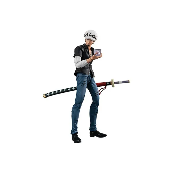 MegaHouse Trafalgar D. Water Law Variable Action Heroes Vah One Piece Ver.2 Action Figures-1